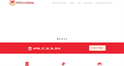 Desktop Screenshot of kemshrinecircus.org